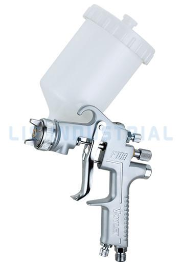 Pulvérisateur de peinture aérographe à alimentation par gravité F100G