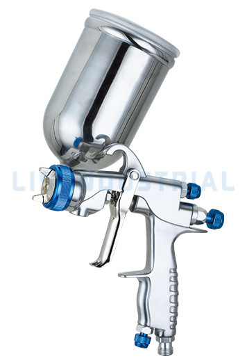 Pistolet pulvérisateur à alimentation par gravité LS101G avec tasse à gravité latérale de 400ML